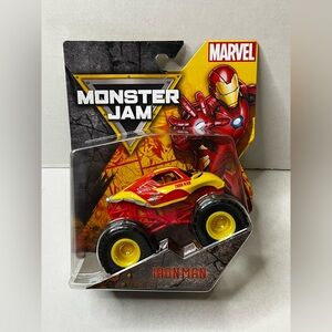 Marvel Iron Man Monster Jam Monster Truck - Red and Yellow